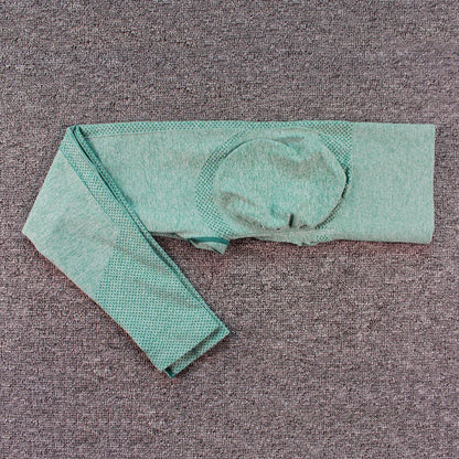 Zachte yoga legging en top met stretch