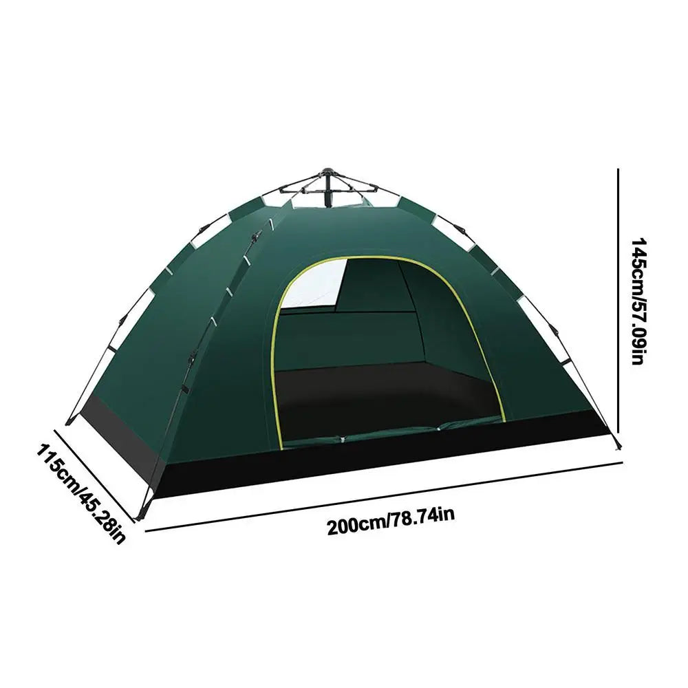Action pop-up tent met reflectoren – Veilig en zichtbaar
