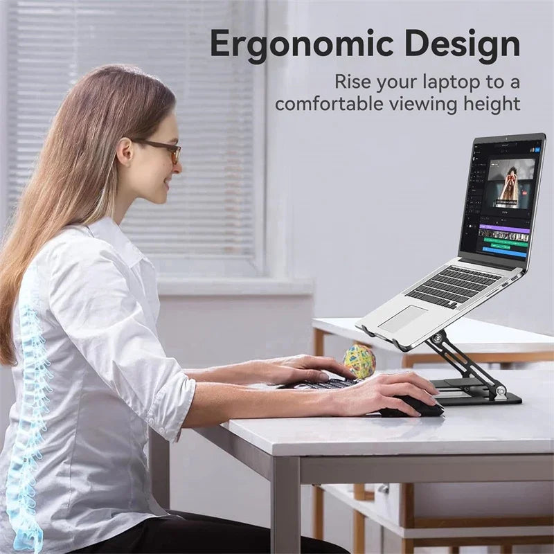 Laptop standaard Action voor flexibele werkplek