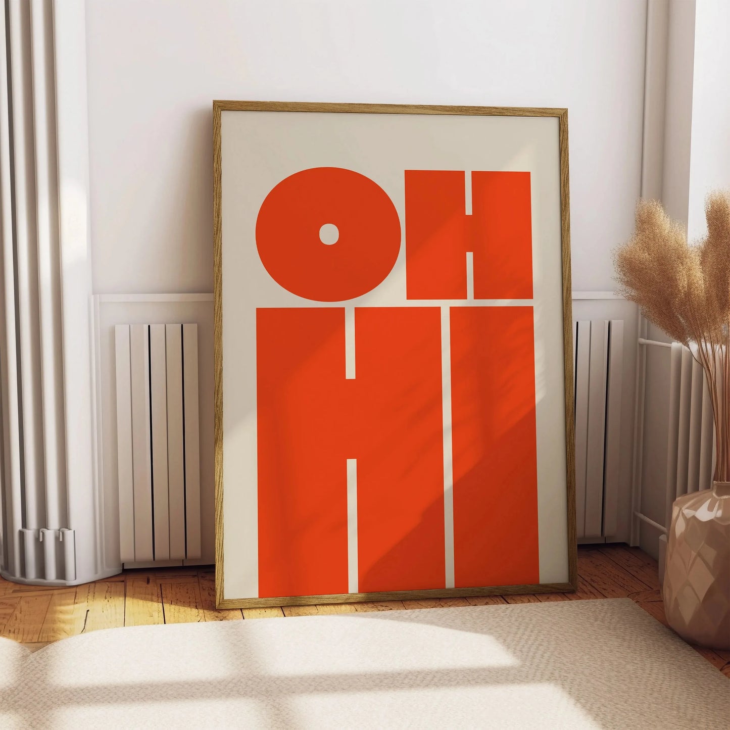 Zwart-wit portretposter