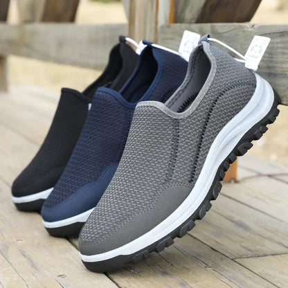 Comfortabele sandalen voor heren met leren voetbed