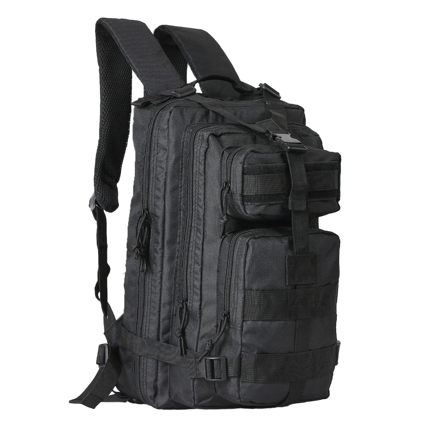 Rugzak als handbagage met compressieriemen