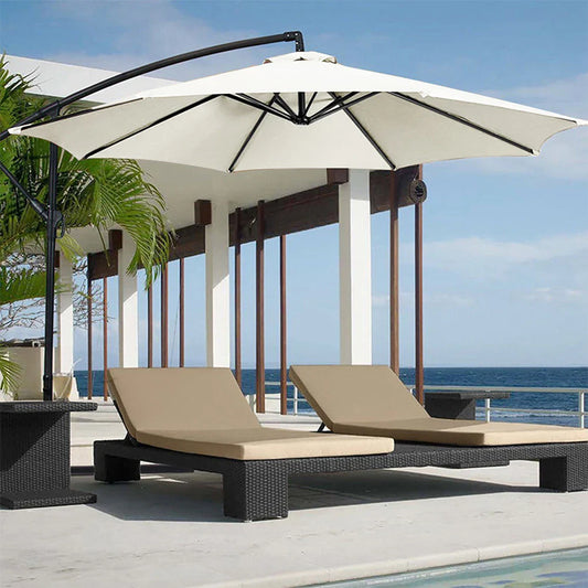 Kwantum parasol met basic uitstraling