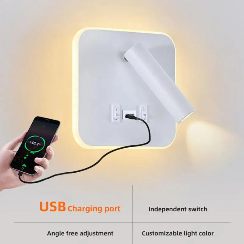 Wandlamp met batterij en afstandsbediening – Bedien zonder opstaan