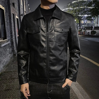 Leren jassen met schouderdetails – Subtiele accenten