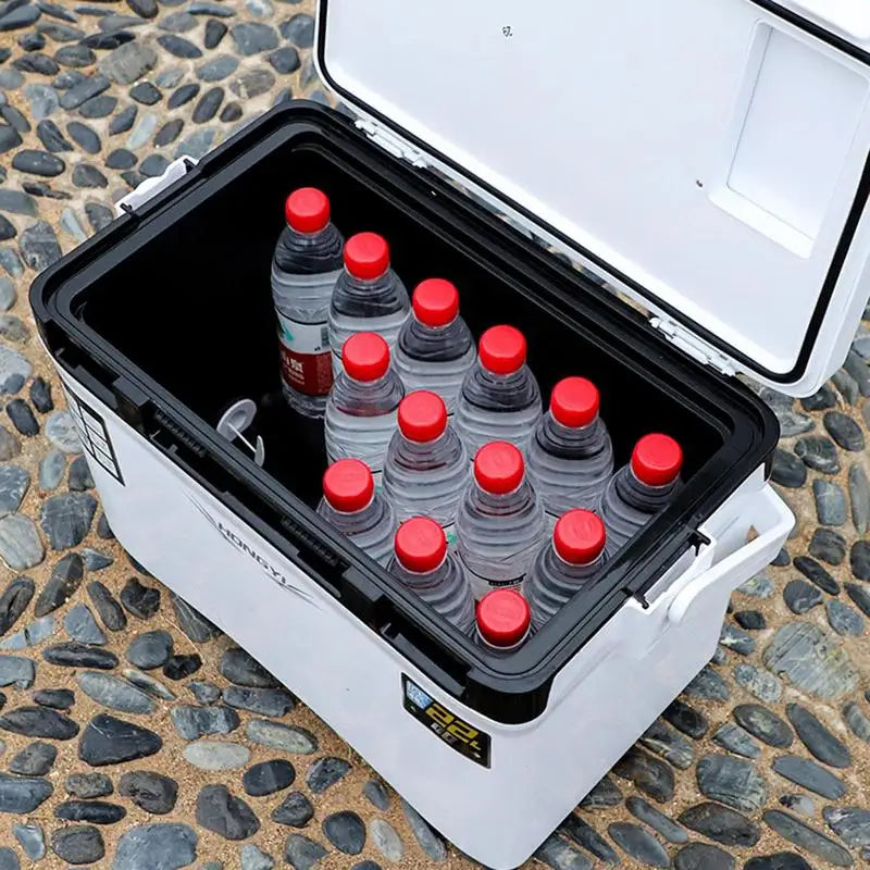 Blokker koelbox in retro stijl – Leuk voor festivals