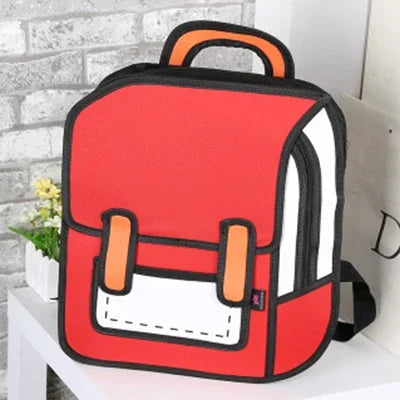 Schooltas meiden met metallic afwerking – Bling & stijl