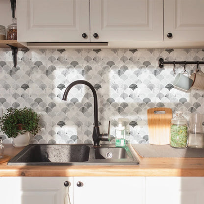 Marmeren mozaiek tegels – Luxe voor badkamer of keuken