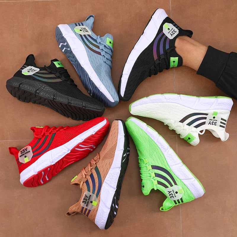 Outdoor zomerschoenen heren met demping