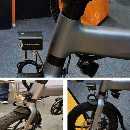 Action fietslamp met knoopcelbatterijen