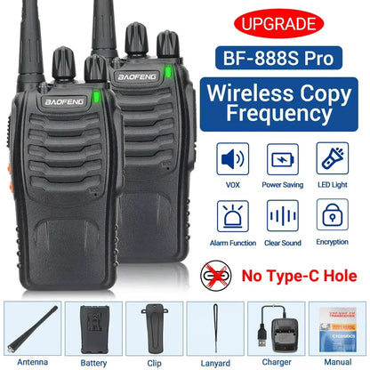 Alecto walkie talkie met headsetaansluiting
