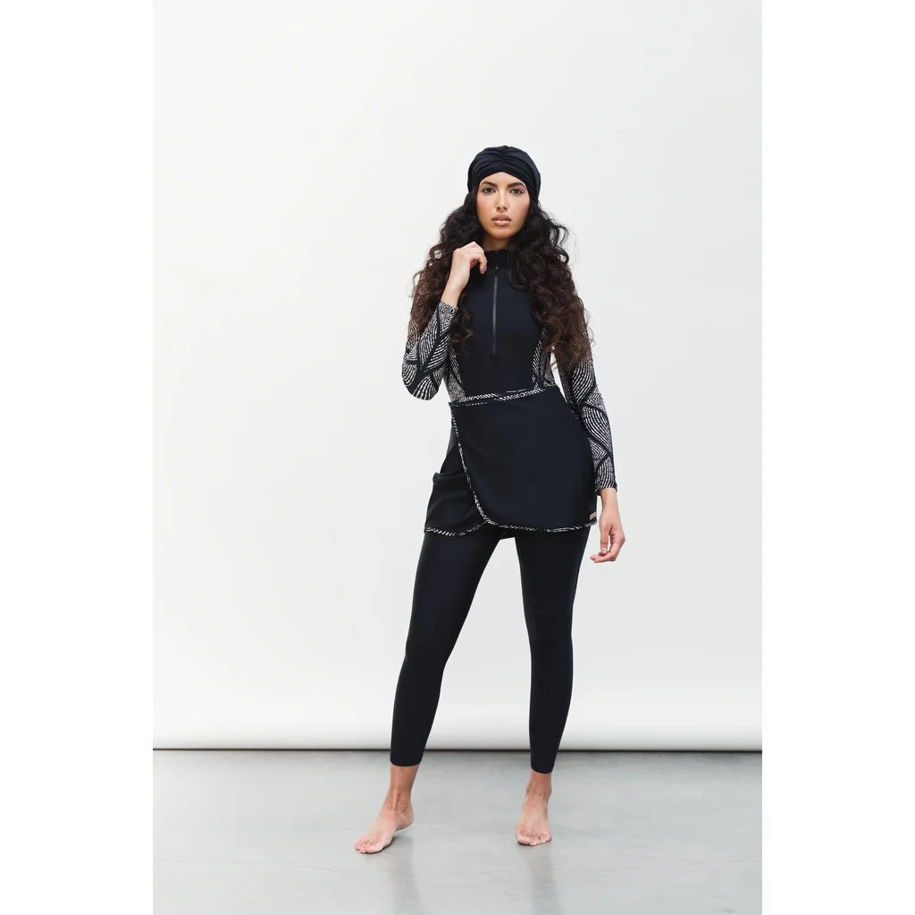 Zwemjurk met ingebouwde shapewear – Voor een gestroomlijnd silhouet
