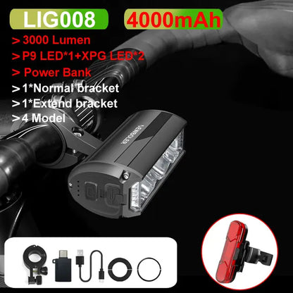 LED fietslamp voor sportieve fietsers