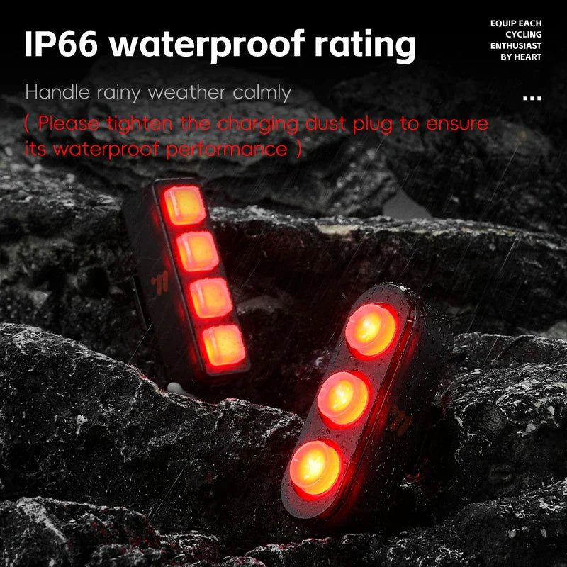 LED fietslamp met groot bereik