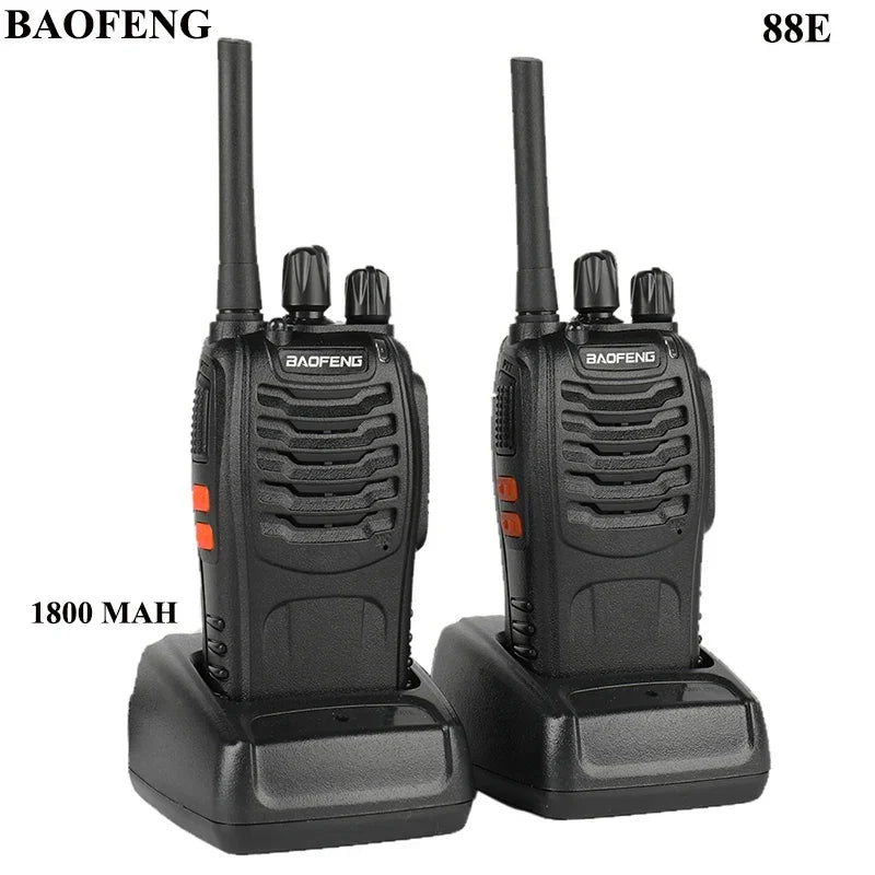 Walkie talkie professioneel met headset