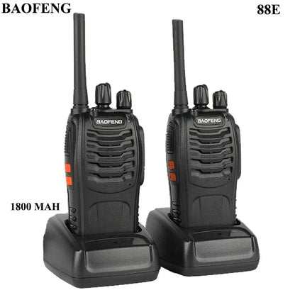Walkie talkie professioneel met headset