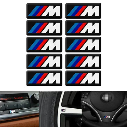 Auto stickers - Stickers for auto met sportief M-design voor een unieke look