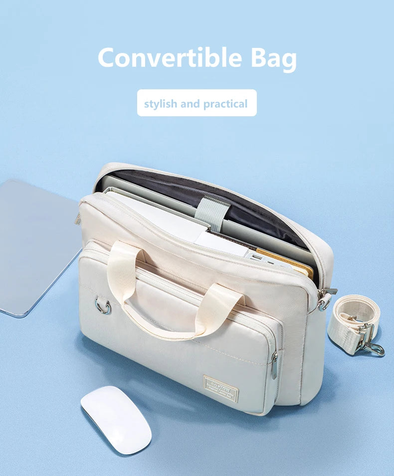 Laptop tas met zachte schouderbanden – Comfort voor langdurig dragen