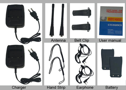 Alecto walkie talkies met CE-keurmerk