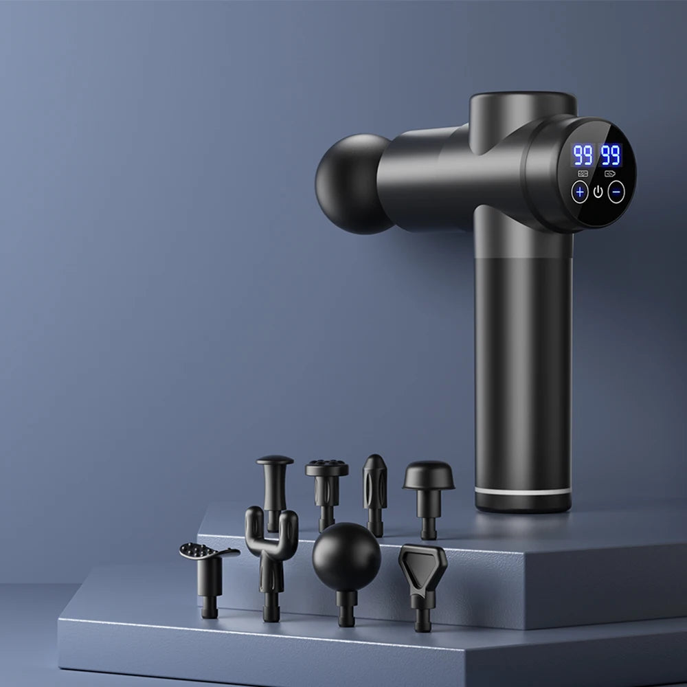 Massage gun met verstelbare snelheid – Naar wens instelbaar
