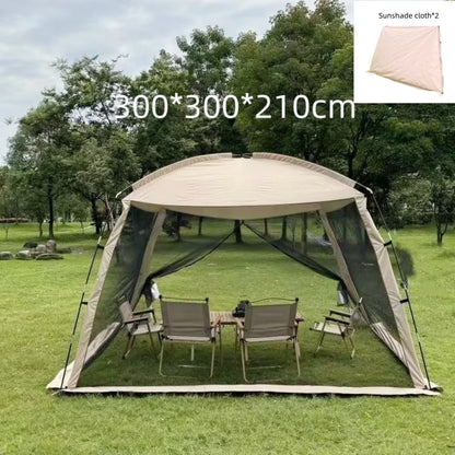 Action pop-up tent compact model – Past in elke rugzak