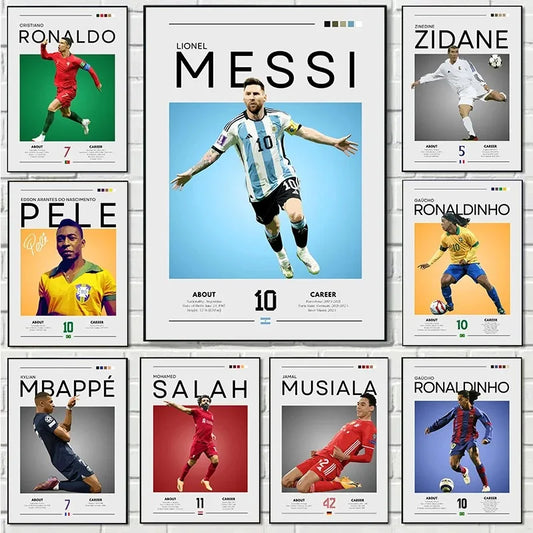 Posterset met drie bijpassende afbeeldingen