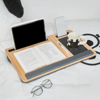 Stevige schoottafel geschikt voor laptopgebruik