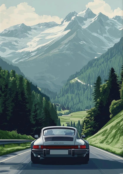 Kunstposter met moderne flair