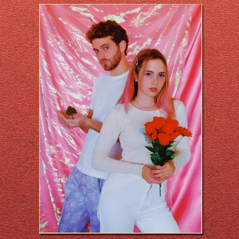 Zwart-wit portretposter
