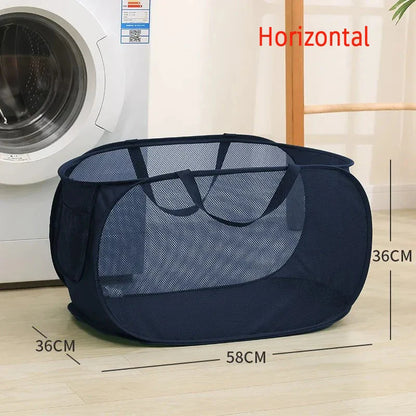 Wasmand Action met touwgrepen – Stoer en handig