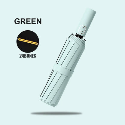 Stormproof paraplu met versterkte baleinen