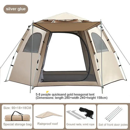 Decathlon pop-up tent eenvoudig te vouwen – Snel opgeruimd