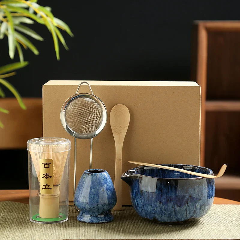 Complete set accessoires om thee te zetten