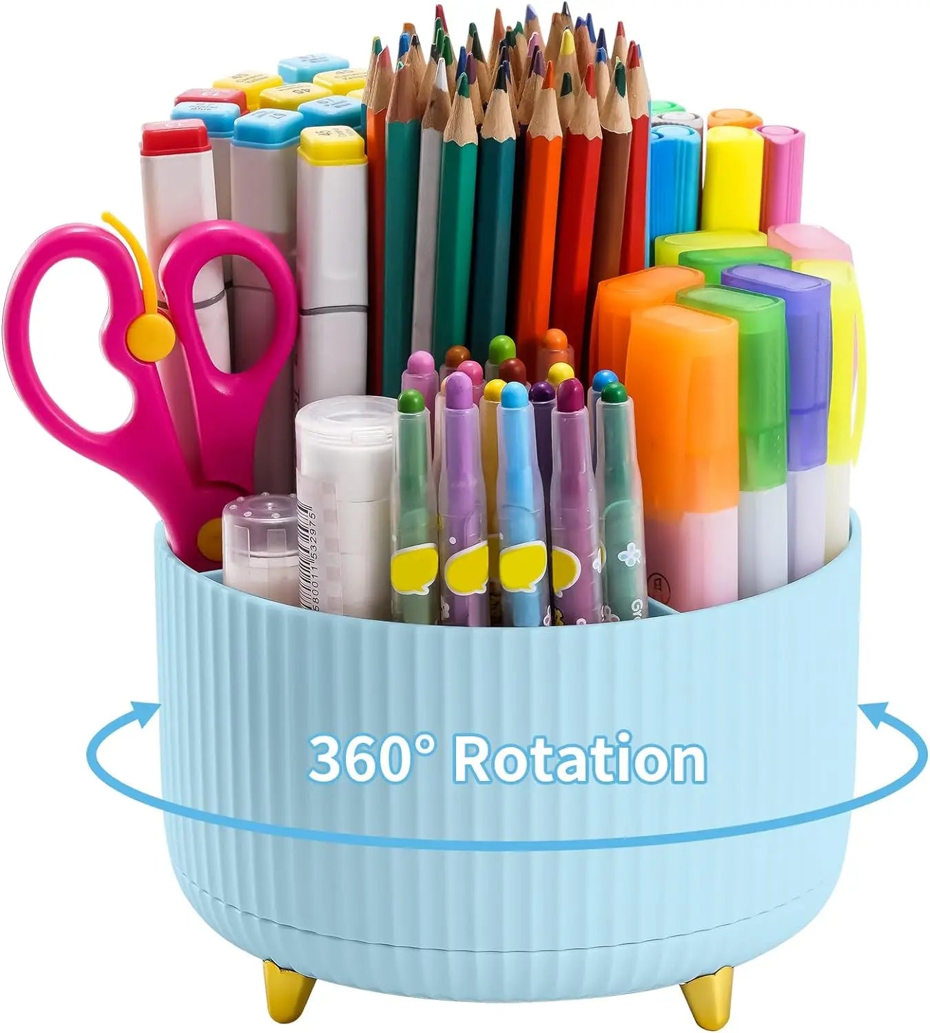 Eco desk organiser van gerecycleerd materiaal