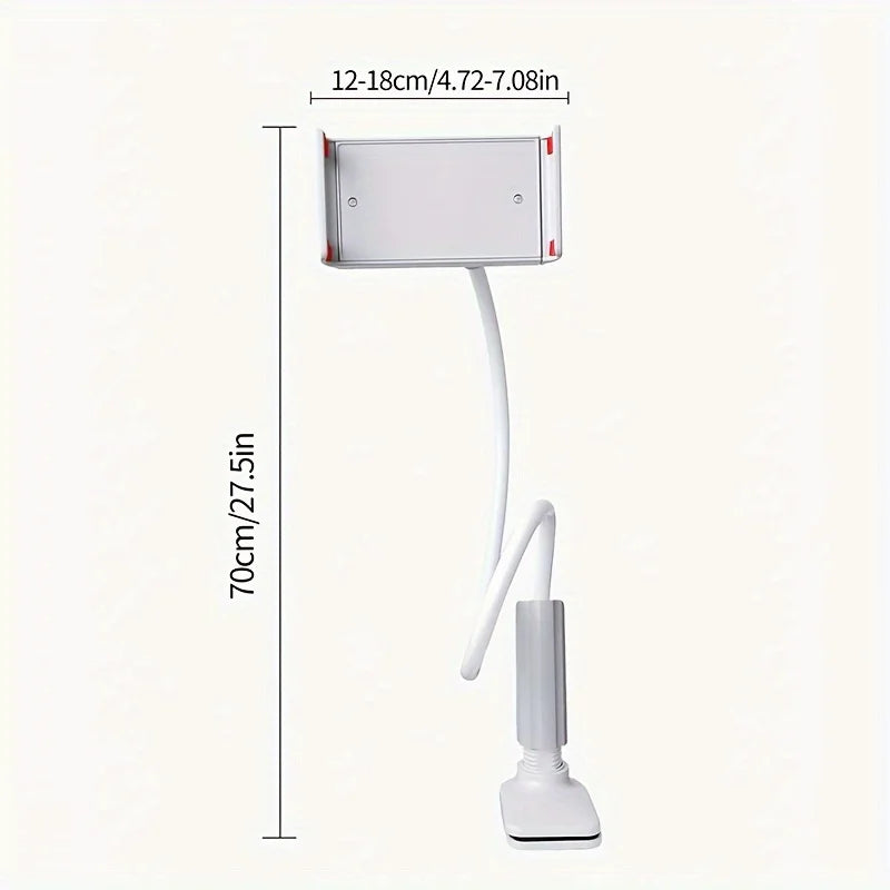 Telefoonhouder voor languit scrollen in bed