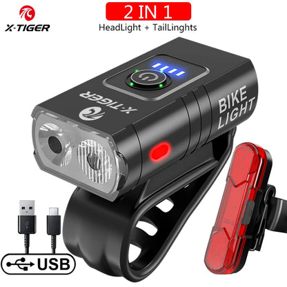 LED fietslamp voor sportieve fietsers