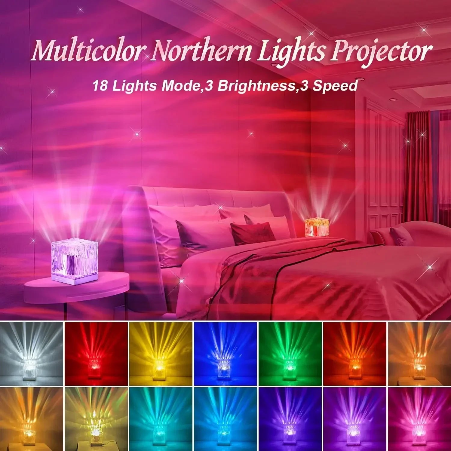 Decoratieve projector sterrenhemel voor slaapkamer