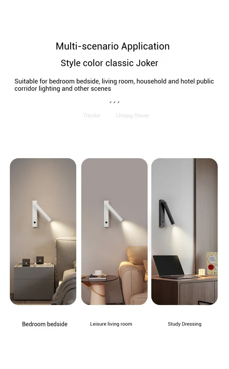 Luxe draadloze wandlamp – Elegant en makkelijk in gebruik
