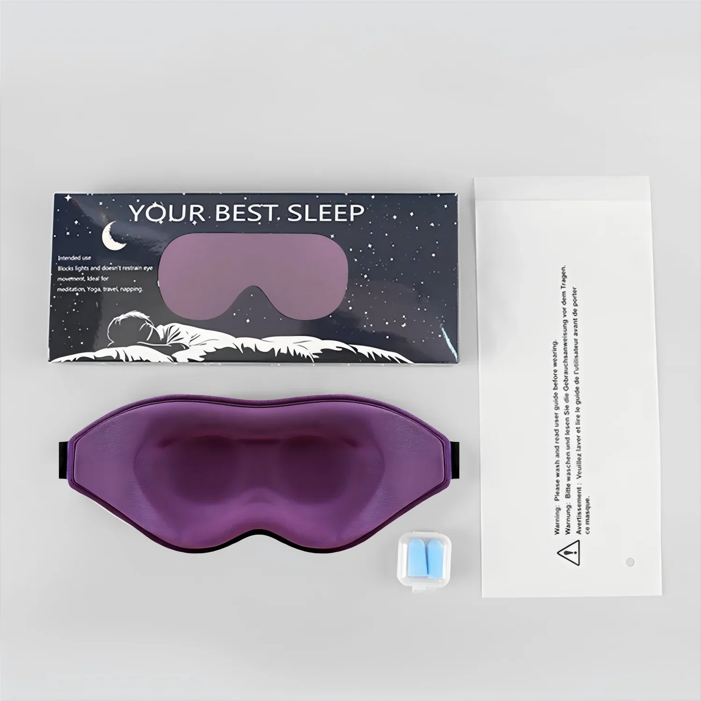 HEMA slaapmasker met anti-lichtfunctie
