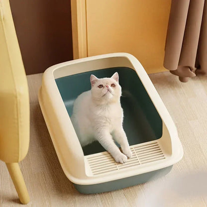Grote kattenbak voor kittens en volwassen katten – Groeit mee