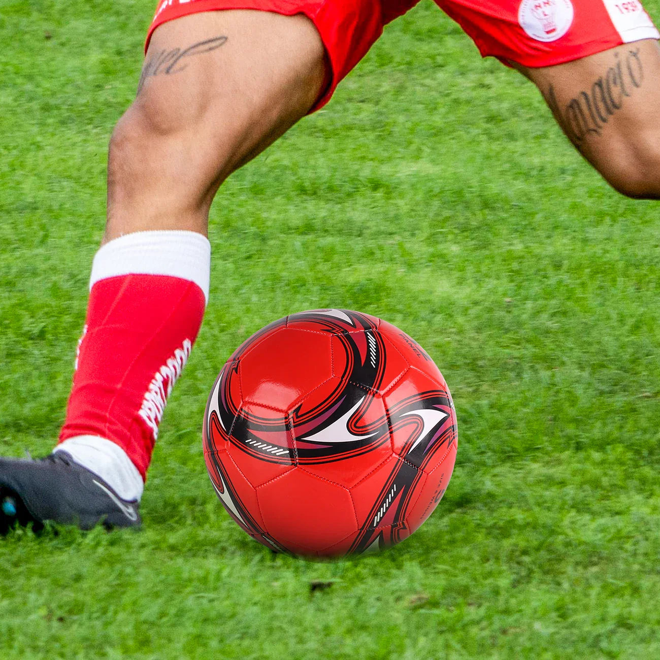 Voetbal met zachte buitenlaag voor comfort