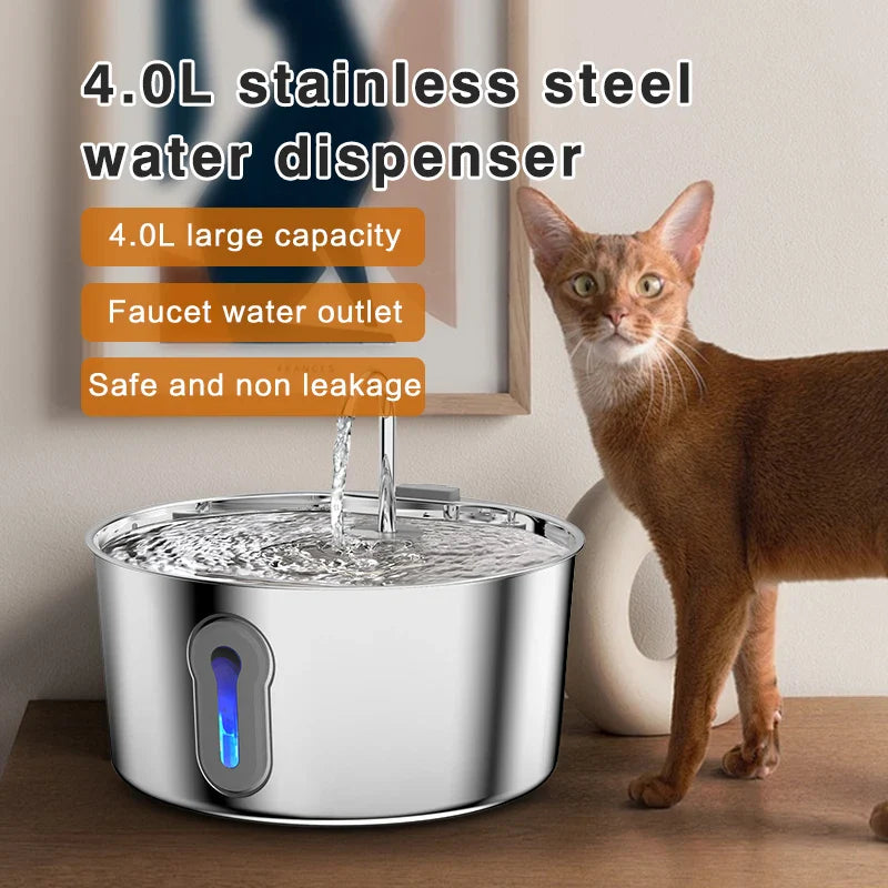 Katten waterfontein met circulatiesysteem – Houdt water fris