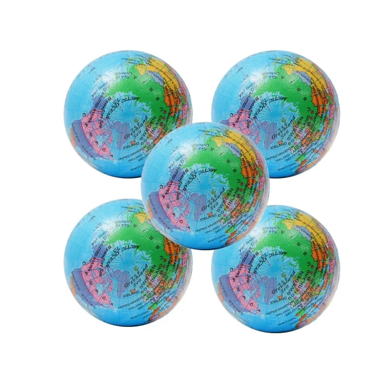 Stresbal met vrolijke smileyprint