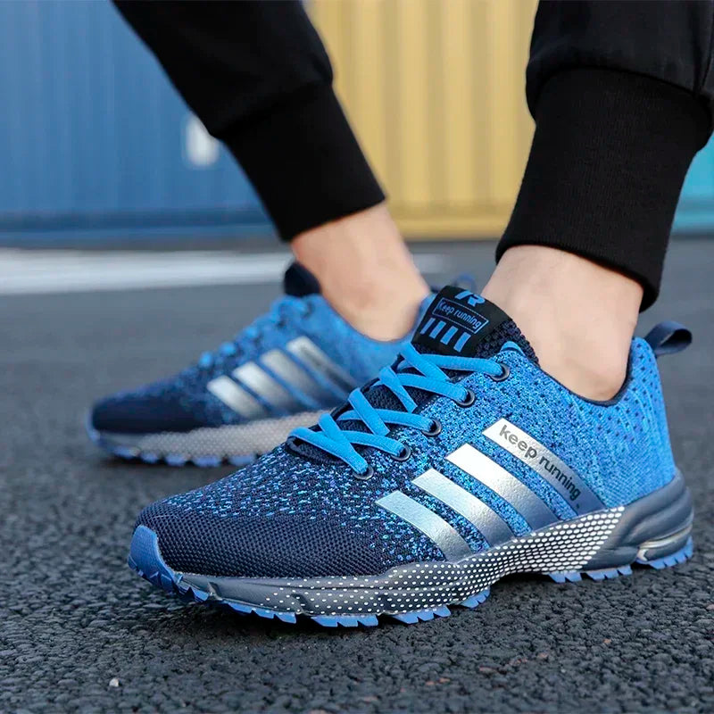 Luchtige heren schoenen met geweven details