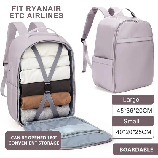 Handbagage rugzak voor mannen en vrouwen