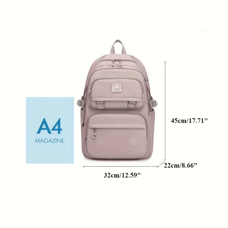 Waterproof schooltas met coating – Bestand tegen alles