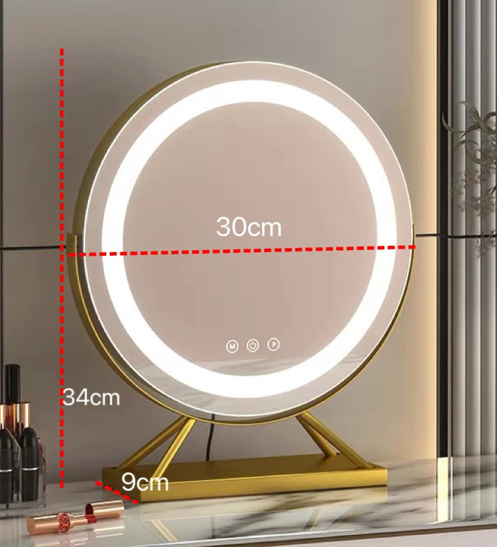 Professionele make-up spiegel met verlichting – Ideaal voor visagisten