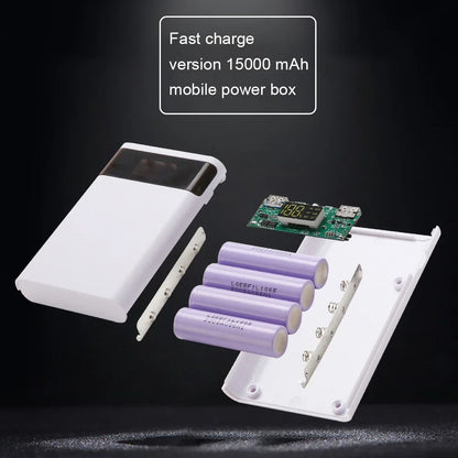 Kruidvat powerbank met oplaadkabel inbegrepen