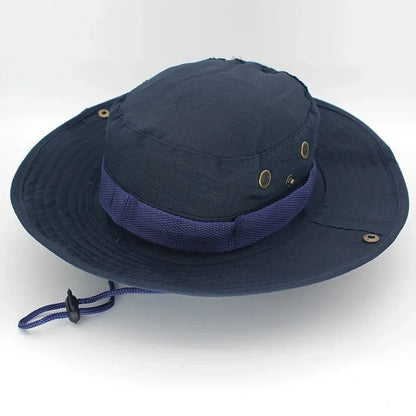Elegante jachthoed met verenaccent