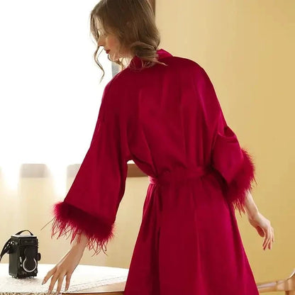 Ochtendjas dames kort model – Licht en vlot